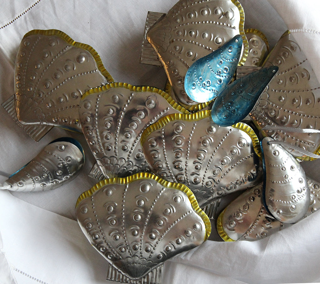 Tin Decoration (Mussel Shell) – THE SHOP FLOOR PROJECT ltd
