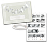 Concertina Paper Chain Kit (White/Stone)