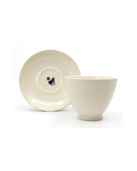 Hidden Treasure Tea Bowl & Saucer XI