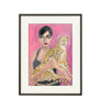 Josephine Baker & Cheetah (Print)