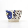Blue/Flecked Cat (Hand-thrown Cup)