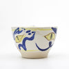 SALE: Blue & Yellow Cat (Hand-thrown Cup)