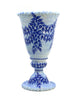 Pedestal Vase (Cobalt Garland)