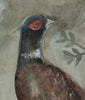 Original Framed Painted Panel - Large Pheasant