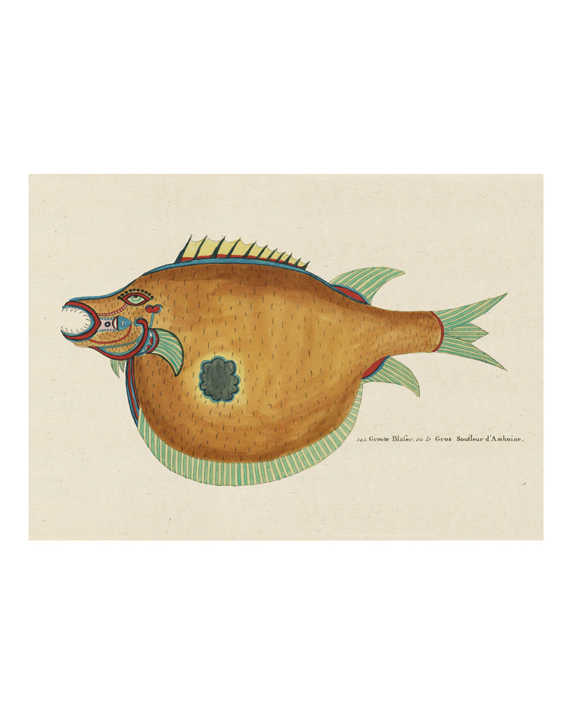Folk Art Fish No8