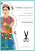 FABRIC FOLK KIT: Frida Kahlo