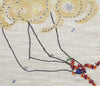 Flower Thief - Original Embroidery (Framed)