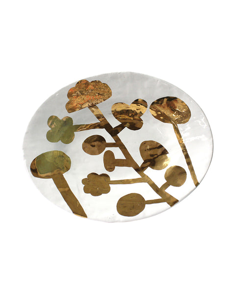 Gold Meadow No.3 (Very Large Platter)