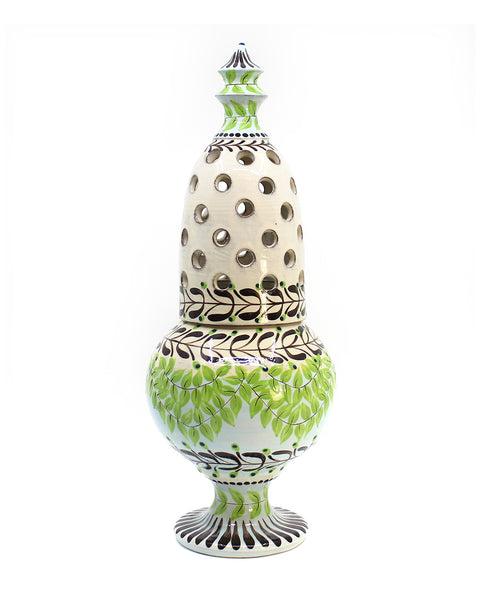 Sugar Caster Vase (Green Garland)