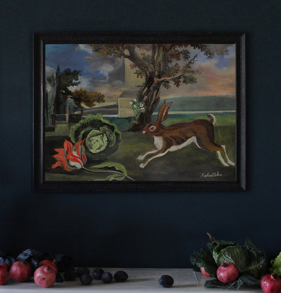 Cabbage Rabbit Hare Hare and Cabbage (Limited Edition Print) – THE SHOP FLOOR PROJECT ltd