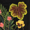 Heuchera, Yellow Pansies and Primroses (Original Framed Collage)