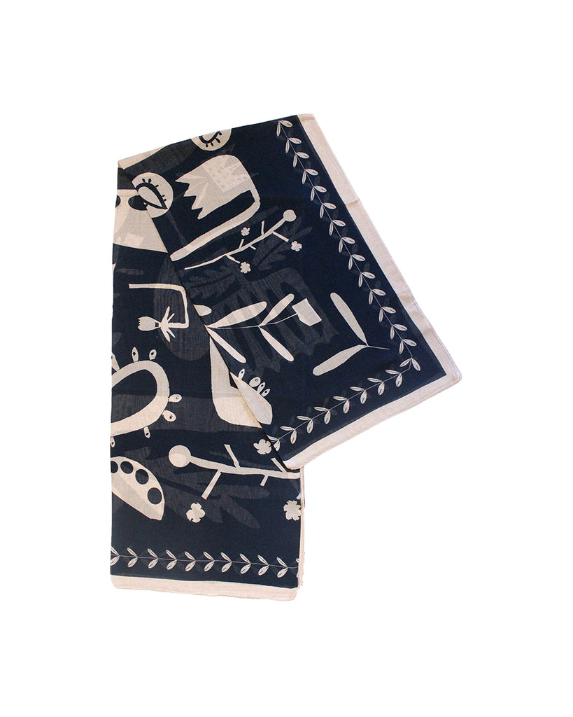 SALE: PLANT HUNTER SCARF | No4 (FOREST FLOWERS)