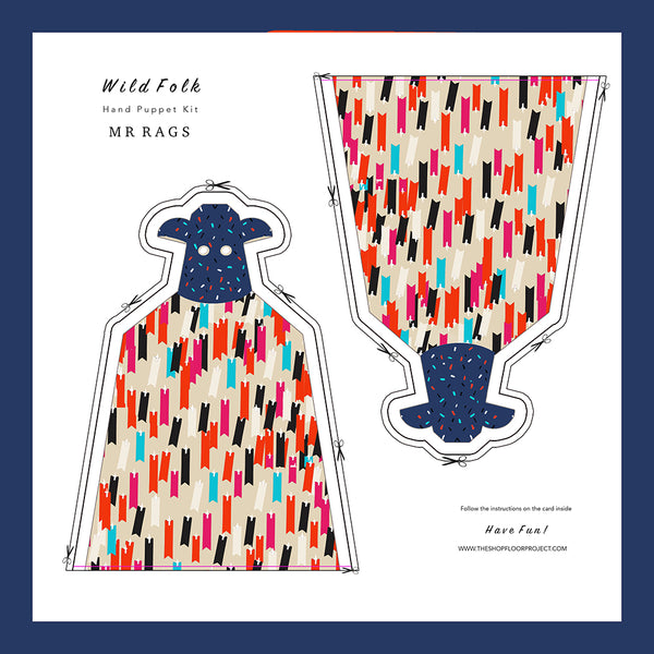 Hand Puppet Kit: Mr Rags – THE SHOP FLOOR PROJECT ltd