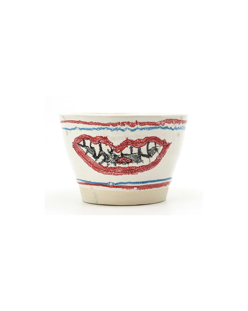Mouth & Tongues (Hand-thrown Cup)
