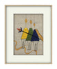 The River of Gold - Original Embroidery (Framed)