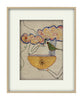 Three Golden Seeds - Original Embroidery (Framed)