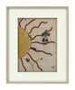 A Very Hot Day - Original Embroidery (Framed)