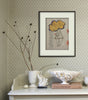 The Rain Cloud - Original Embroidery (Framed)
