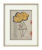 The Rain Cloud - Original Embroidery (Framed)