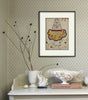 Hovering - Original Embroidery (Framed)