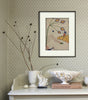 The Day the Dew Drops Fell - Original Embroidery (Framed)