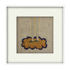 Standing on a Cloud - Original Embroidery (Framed)