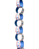 Paper Chain Garland Kit: Old Flag (Blue & Berry)