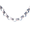 Paper Chain Garland Kit: Old Flag (Blue & Berry)