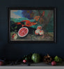 Parrots with Fruit (Original Framed Painting)