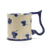 Rabbit and Clover Cup (Delft Blue)