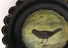 Scallop Blackbird | Hand Painted Tray
