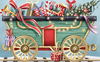 POP UP CHRISTMAS CARD | Santa's Train
