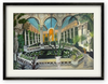 OIL PAINTING | Palm House with Water Lilies