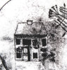 SALE: Still Life with Ceramic House & Jasmine (Framed Monoprint)