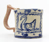Swan and Clover Cup (Pink)