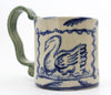 Swan and Feathers Cup (Green)