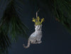 Tin Decoration Crowned Cat