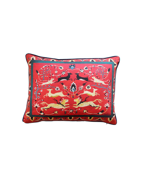 Leaping Animals Cushion Cover