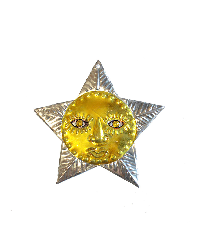 Tin Decoration Star Man