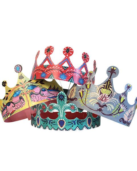 POP OUT CROWNS (SET OF 4)