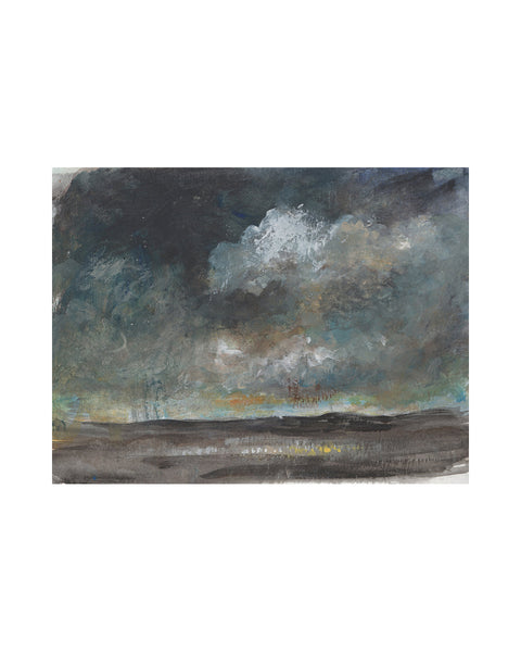 Original Framed Painting - Storm Cloud Study III