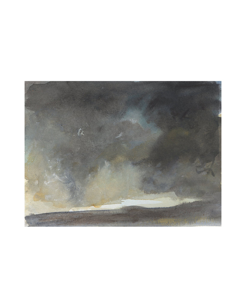 Original Framed Painting - Storm Cloud Study II