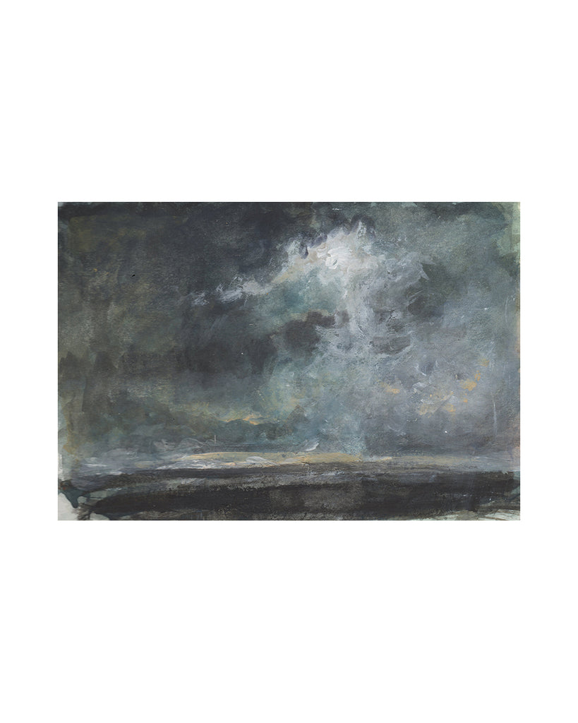 Original Framed Painting - Storm Cloud Study VI