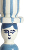 Striped Lady Candle Holder