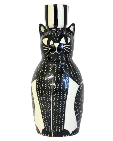 The Cat Candle Holder (Monochrome)