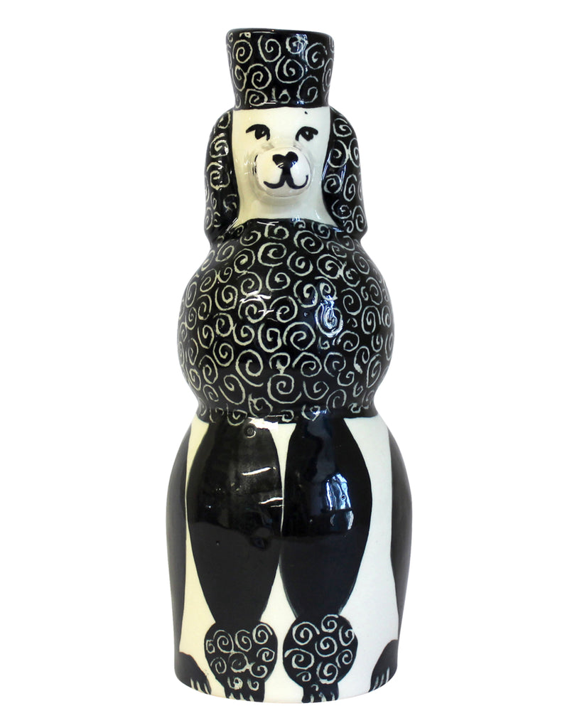 The Poodle Candle Holder (Monochrome)