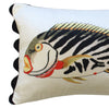 Folk Art Fish No.18 - Cushion Cover