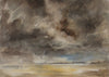 Storm Clouds Over Bay II - Original Framed Painting