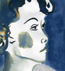 Painted Portrait - A Young Bette Davis