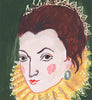 Painted Portrait - Lady Anne Clifford